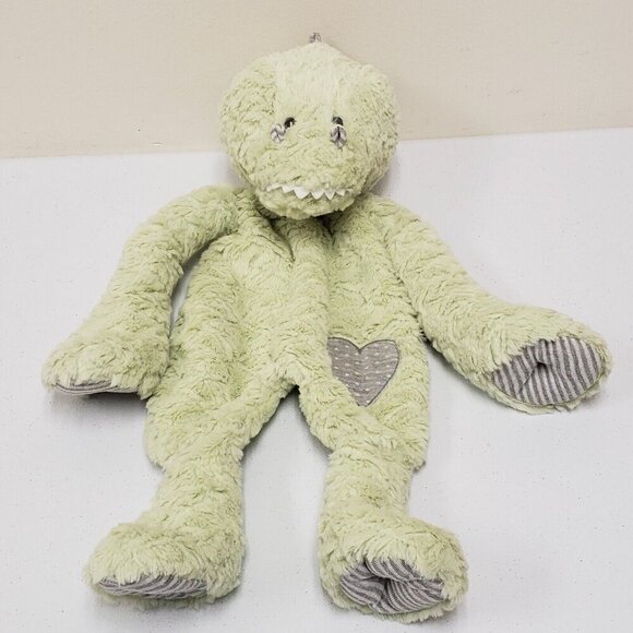 Demdaco Jeffrey Dinosaur Sleepy Time Critter Blankies Security Blanket Lovey - Picture 1 of 8